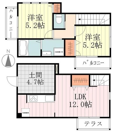 NESTの物件間取画像